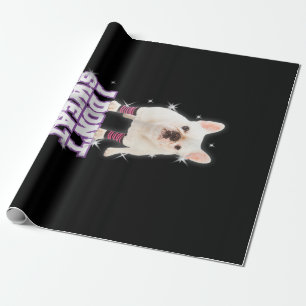 Sparkle French Bulldog For Dog Lover Mom Dad Dog Wrapping Paper
