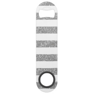 Sparkle Glitter Look Stripes Bottle Opener Speed Bottle Opener
