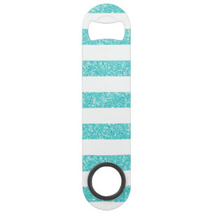 Sparkle Glitter Look Stripes Bottle Opener Speed Bottle Opener