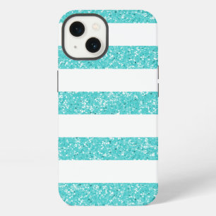 Sparkle Glitter Look Stripes BT iPad Air Case