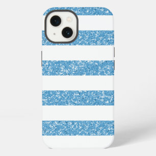 Sparkle Glitter Look Stripes iPad BT Case