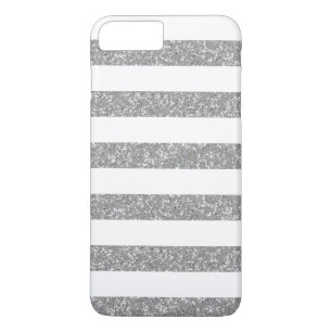 Sparkle Glitter Look Stripes iPhone 7 Plus BT Case