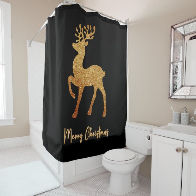 Sparkle Gold Reindeer for Christmas  (In Situ)