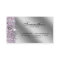 Sparkle Jewellery Business Card Zebra Ice Pink