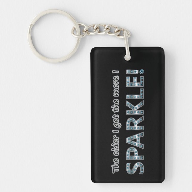 Sparkle Keychain (Front)