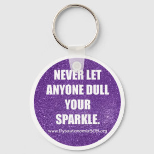 Sparkle On Keychain