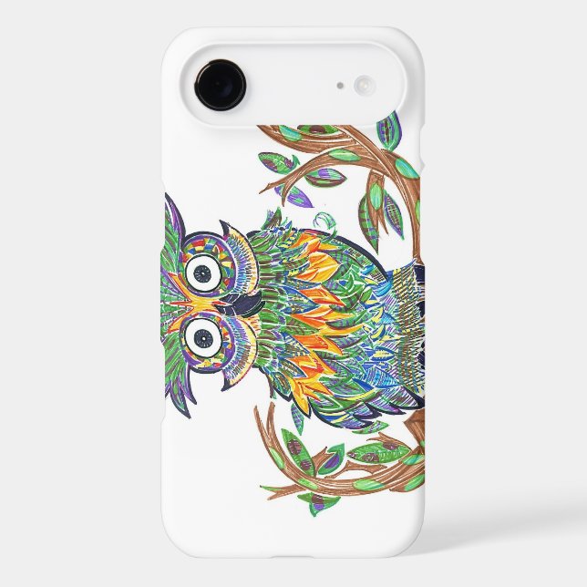 Sparkle Owl Case-Mate iPhone Case (Back)