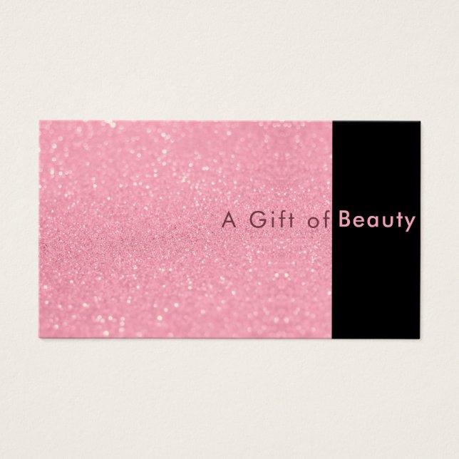 Sparkle Pink Salon & Certificat Cadeau Spa (Devant)