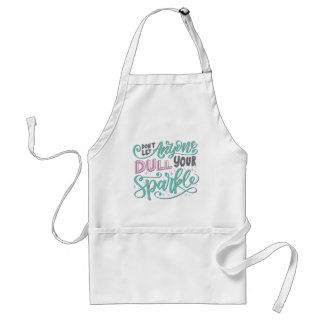 Sparkle Quote Apron