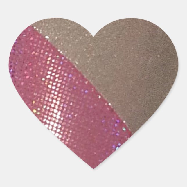 Sparkle & Shine Heart Sticker (Front)