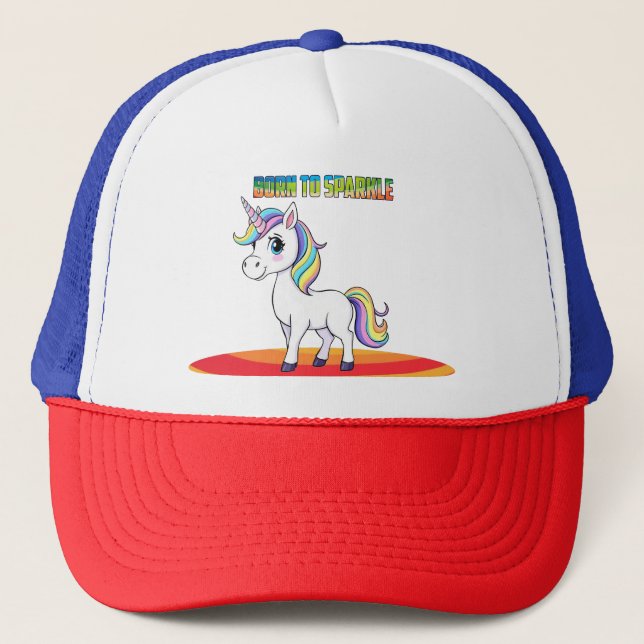 Sparkle Squad Leader Trucker Hat (Front)
