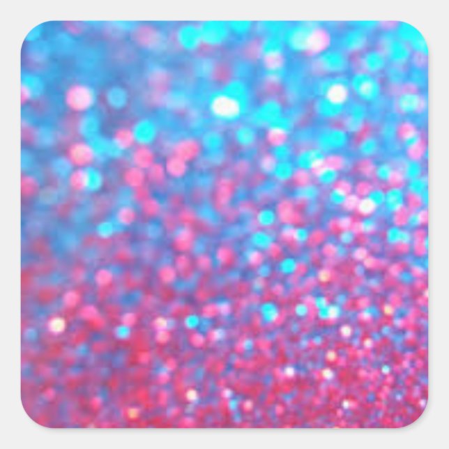 Sparkle Square Sticker (Front)