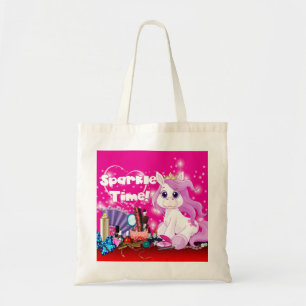 Sparkle Time Pony Tote Bag