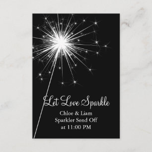 Sparkler Holder (black) Enclosure Card