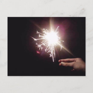 Sparkler Postcard