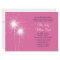 Sparklers Wedding Invitation (pink)