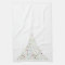 Sparkles and stars holiday tree kitchen towel