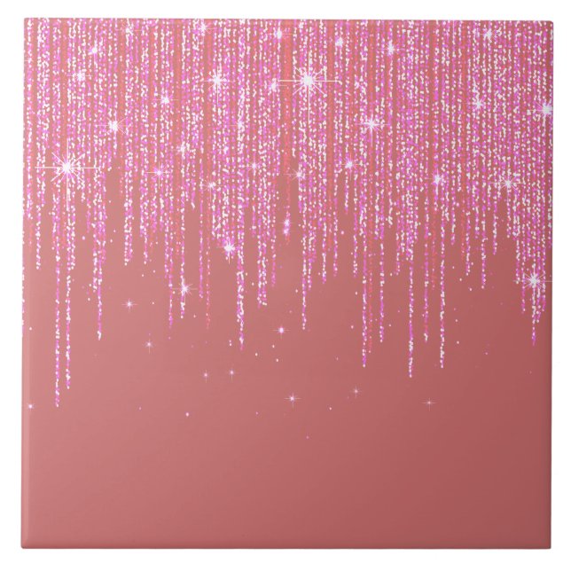 Sparkles Ceramic Tile (Front)