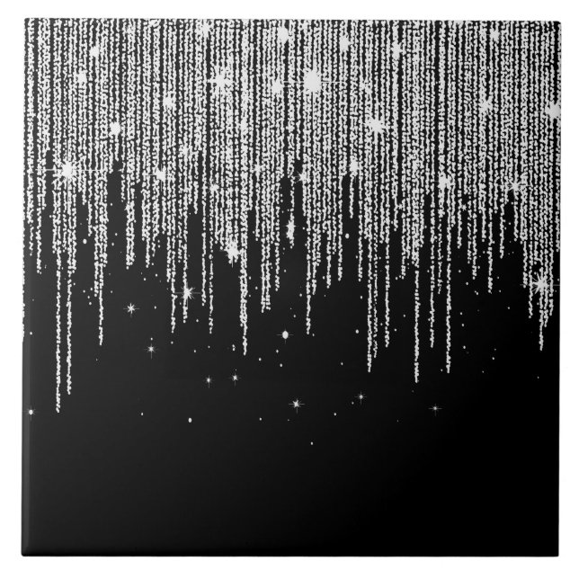 Sparkles Ceramic Tile (Front)