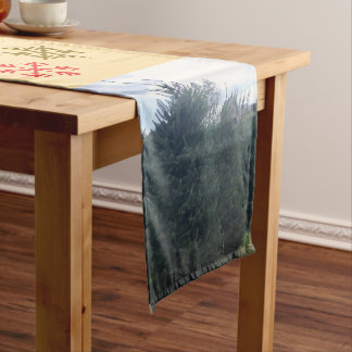 Sparkles of Colours and Pine Trees, Table Runner