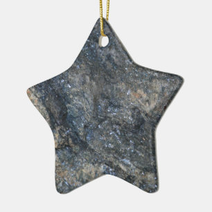 Sparkles Rock Ceramic Ornament