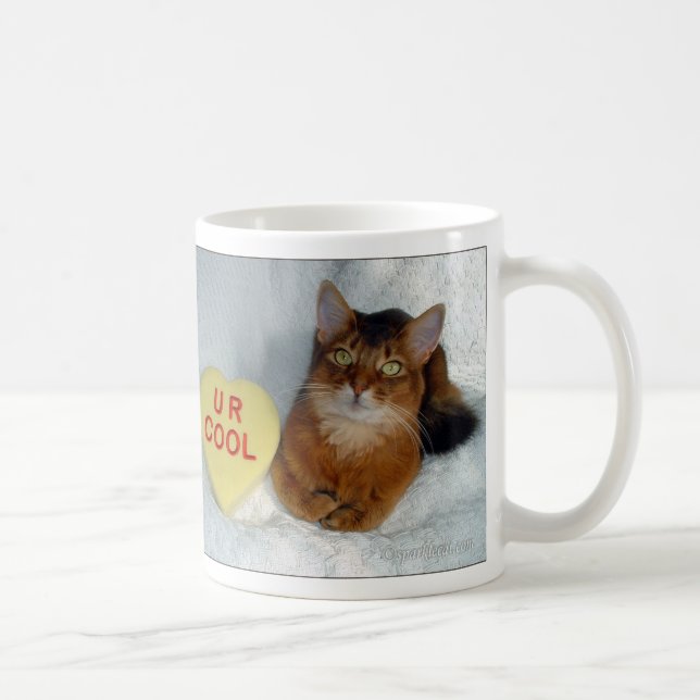 Sparkle's Somali Cat U R Cool Mug (Right)