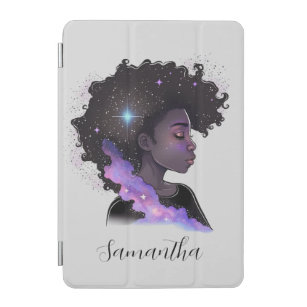 Sparkling Afro Woman iPad Mini Cover