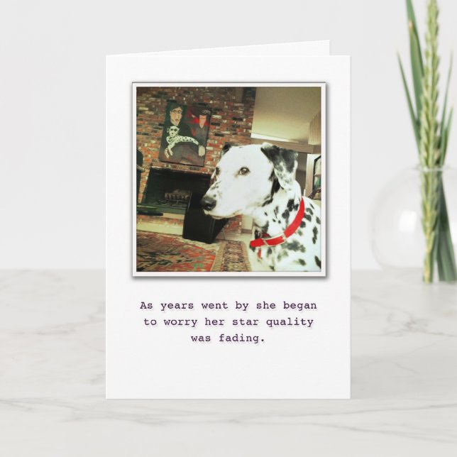 Sparkling Birthday Card (Front)