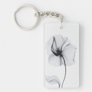 Sparkling Blossom: Nature's Radiant Reflection Keychain