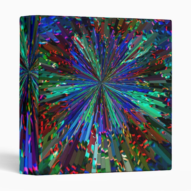 Sparkling BLUE STAR Binder (Front/Spine)