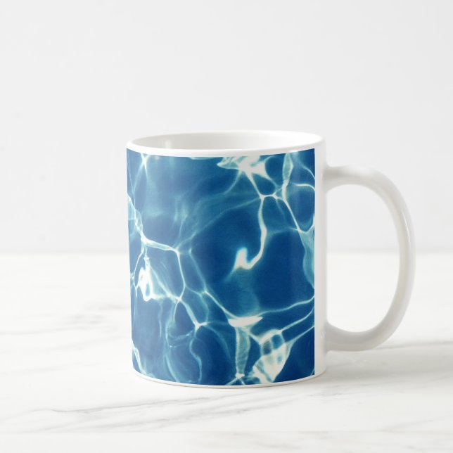 Sparkling Blue Water Coffee Mug (Right)