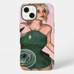 Sparkling Butterfly Fairy Fantasy Art iPhone 13 Case