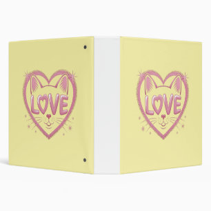 Sparkling Cat Love Binder
