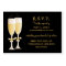 Sparkling Champagne Celebration Response Card