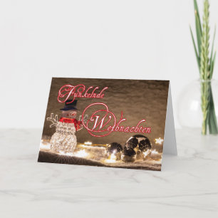 Sparkling christmas for you! card