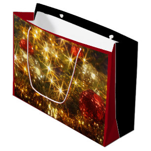 Sparkling Christmas Gift Bag Large