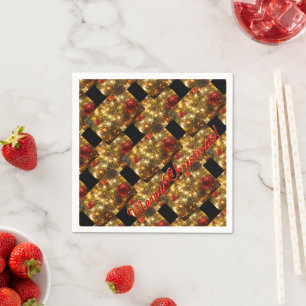 Sparkling Christmas Paper Napkins
