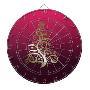 Sparkling Christmas tree Dartboard