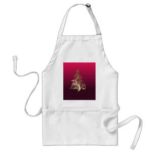 Sparkling Christmas tree Standard Apron
