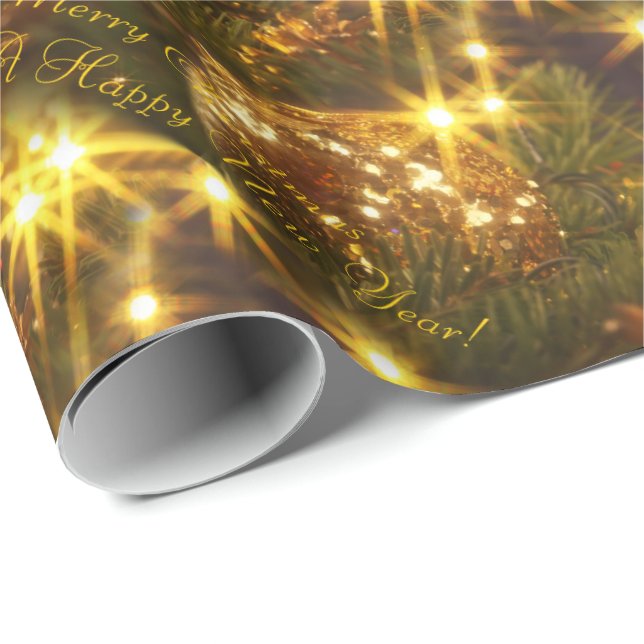 Sparkling Christmas Wrapping Paper (Roll Corner)