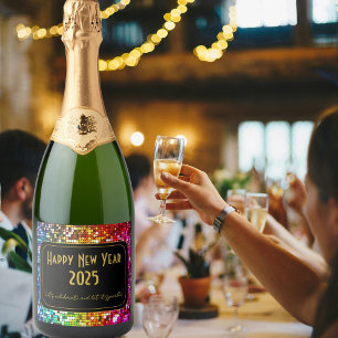  Sparkling Custom New Year Label