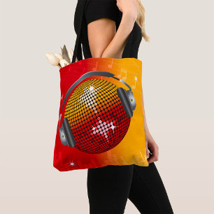 Sparkling Disco Ball Tote Bag