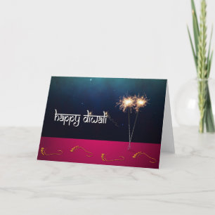 Sparkling Diwali - Greeting Card