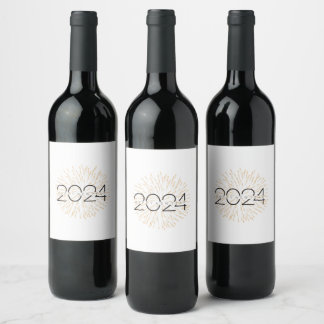 Sparkling Festivities: 2024 Wine Label