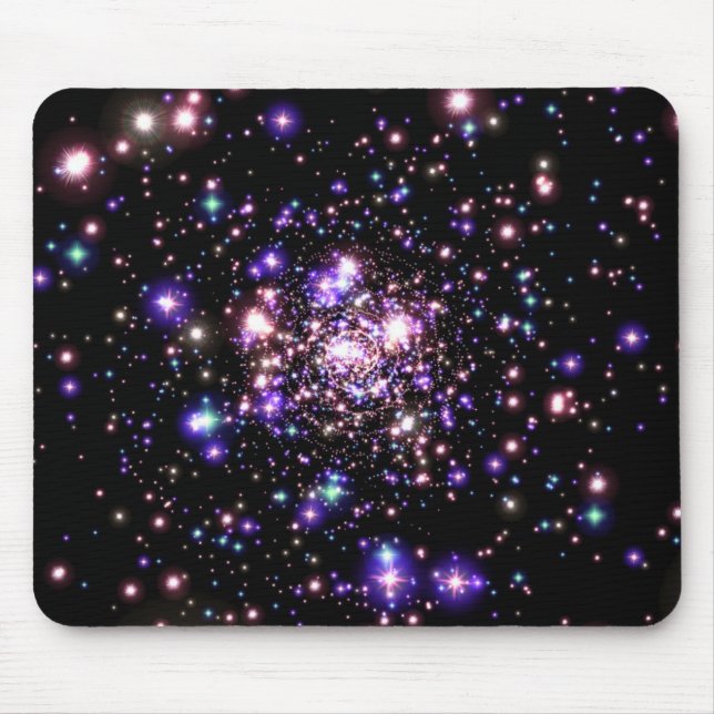 Sparkling Galaxy Mouse Pad (Front)