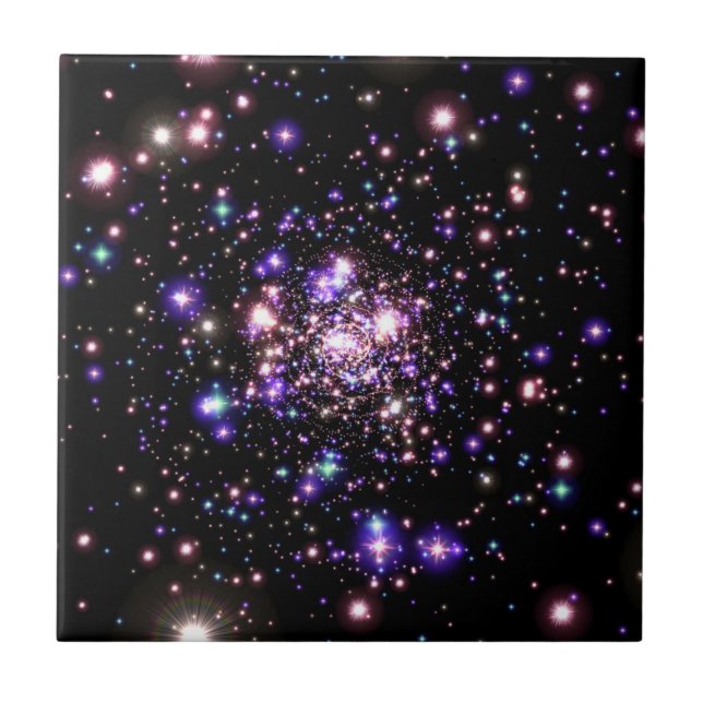 Sparkling Galaxy Tile (Front)