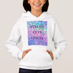 Sparkling Glitter Colourful Modern Trendy Girly 