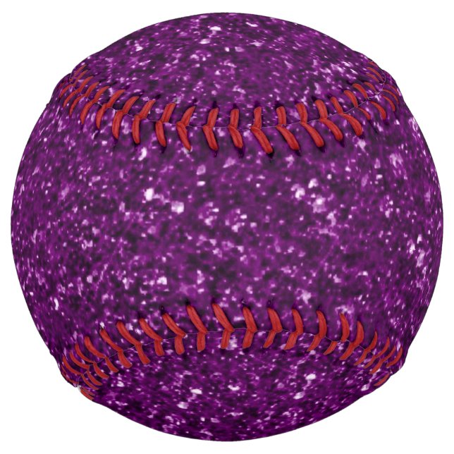 Sparkling glitter softball (Front)