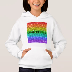 Sparkling Glitter Unstoppable Unique rainbow cool
