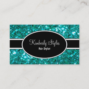 Sparkling Hairdresser Business Cards